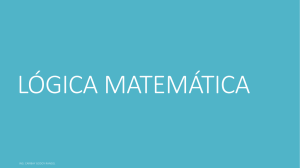 LÓGICA MATEMÁTICA