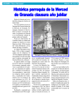 Histórica parroquia de la Merced de Granada clausura