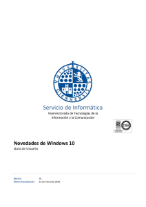 Windows 10 - Universidad de Jaén
