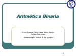 Aritmética Binaria - OCW