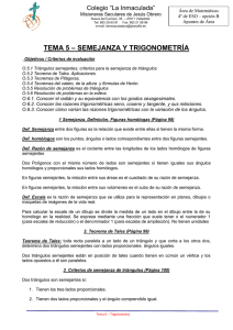 tema 5 – semejanza y trigonometría
