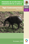 Programa de Acción para la Conservación de la Especie: Tapir