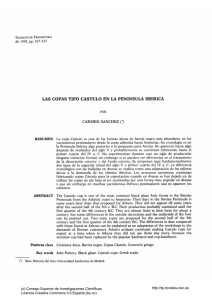 Las copas tipo C&aacute;stulo en la Pen&iacute;nsula Ib&eacute;rica