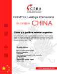 China - Cámara de Exportadores de la República Argentina