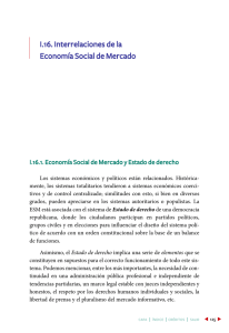 16. Interrelaciones de la Economía Social de Mercado