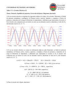 Taller-No-2-Circuitos-II - Universidad Tecnológica de Pereira