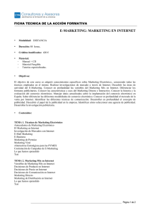 e-marketing: marketing en internet