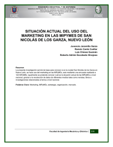 situación actual del uso del marketing en las mipymes de san