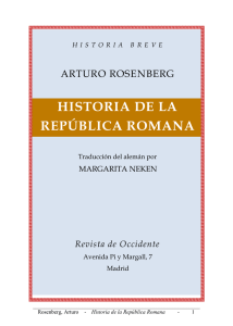 Historia de la república romana