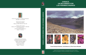 chisacá, un recorrido por los páramos andinos