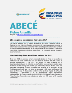 Abecé fiebre amarilla - Ministerio de Salud y Protección Social