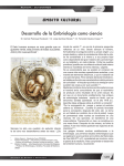Desarrollo de la Embriología como ciencia