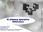 El sistema operativo GNU/Linux - LSI Vitoria