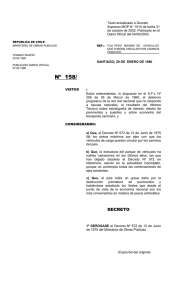 REPUBLICA DE CHILE - Direcci&oacute;n de Vialidad
