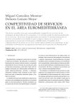 competitividad de servicios en el área