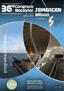 pro gram a defi nitivo - Congreso Nacional SEMERGEN 2014