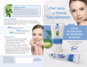 Linea Purificante de Moambe Amarillo