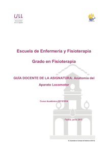 Anatomia del Aparato Locomotor