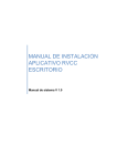 manual de instalación aplicativo rvcc escritorio
