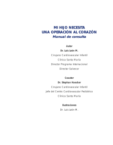 mi hijo necesita una operación al corazón