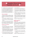 Hepatitis (Virus de las Hepatitis A, B o C)