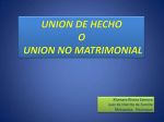 UNION DE HECHO ESTABLE. Autora: Xiomara