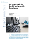 La importancia de las TIC en la gestión hospitalaria