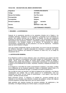 FACULTAD: DECANATURA DEL MEDIO UNIVERSITARIO