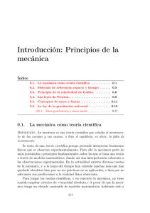 Capítulo 0. Introducción: principios de la mecánica