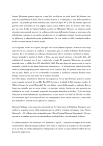 Ieyasu Tokugawa, primer sog&uacute;n de la era Edo, era hijo de un se&ntilde;or