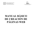 manual básico de creación de páginas web