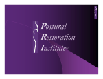 Cadena braquial (BC) - Postural Restoration Institute