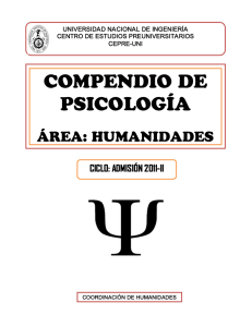 compendio de psicología - Cepre-Uni