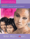 ¿qué es el cáncer cervicouterino?