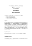 Programa de la asignatura - Universidad Autónoma de Madrid