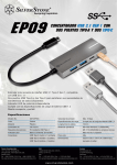EP09 Concentrador USB 3.1 Gen 1 con dos puertos Tipo