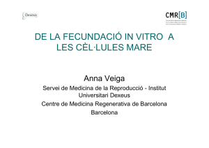 Presentació Dra Anna Veiga