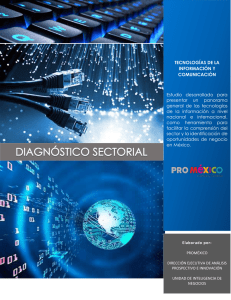 diagnóstico sectorial de tecnologías de la información y