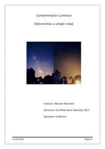 Las estrellas - IES Profesor Manuel Marchetti