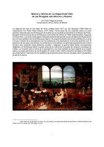 Música y retórica en La Alegoría del Oído de Jan Brueghel