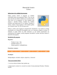 Manual del Usuario Python