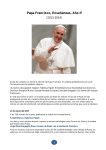 Enseñanzas del Papa Francisco, Año I