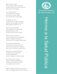 letra del Himno - Sociedad Mexicana de Salud Pública