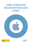 Cómo configurar Macintosh para usar LexNET