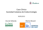 Caso Clínico Sociedad Catalana de Endocrinología