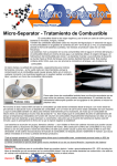 Micro-Separator - Tratamiento de Combustible