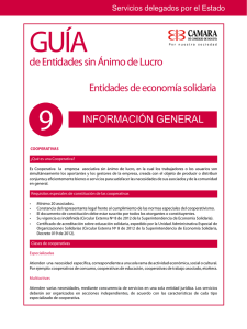 Entidades de Economía Solidaria