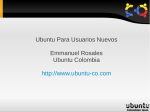 Ubuntu Para Usuarios Nuevos Emmanuel Rosales Ubuntu