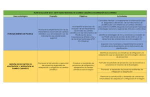 PLAN DE ACCIÓN 2014 - 2019 NODO REGIONAL DE