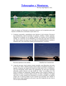 Telescopios y Monturas. - Asociación Guatemalteca de Astronomía